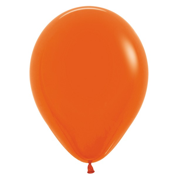 5'' FASHION ORANGE LATEX SEMPERTEX 100PK
