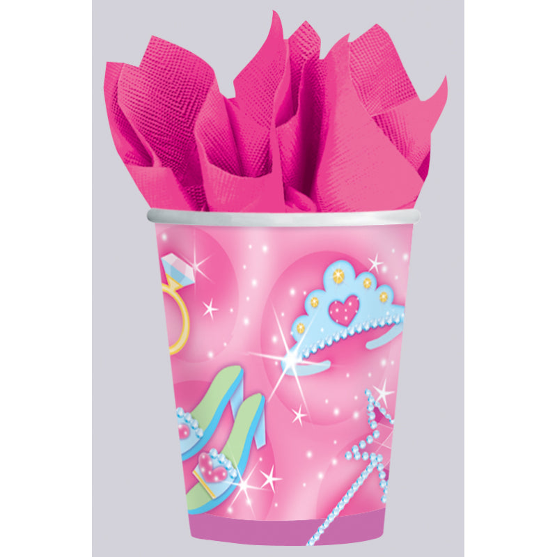 CUP 266ML PRINCESS 8PK