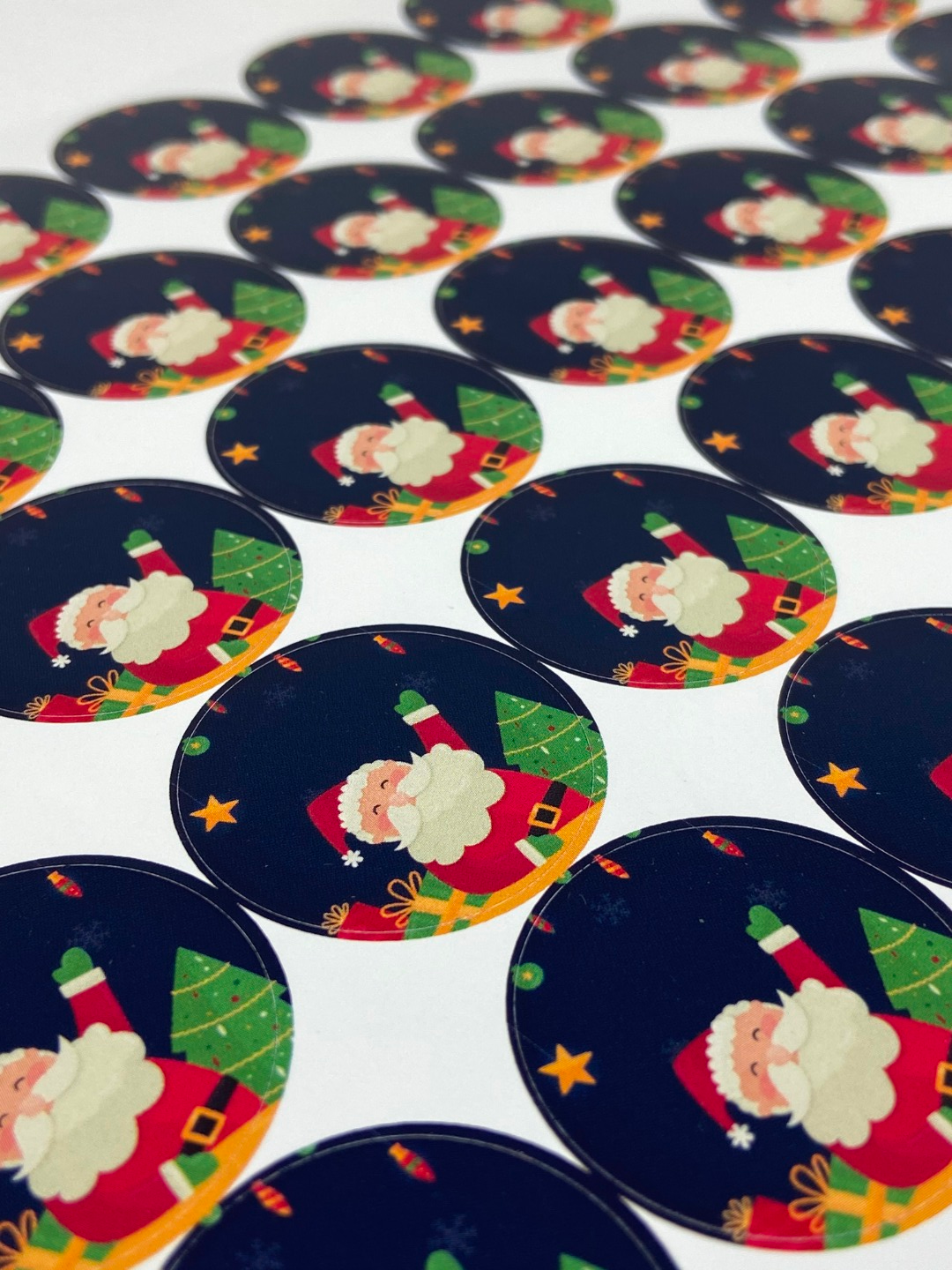 Christmas Santa Stickers