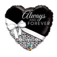 18'' ALWAYS & FOREVER FOIL BALLOON