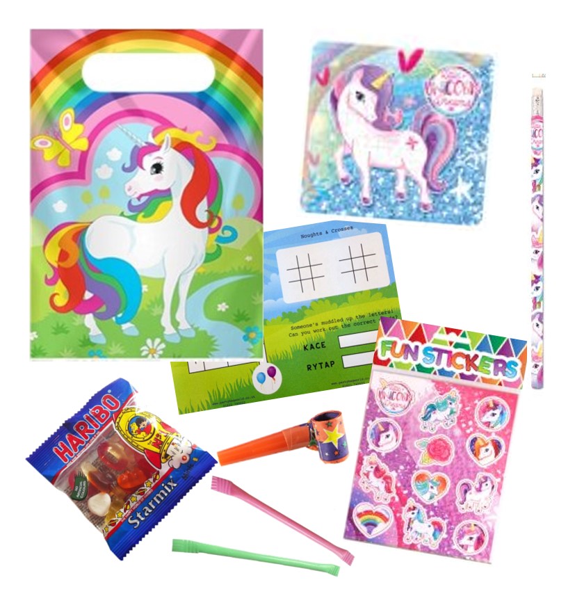 Unicorn Ready to be Packed Party Bag B