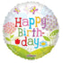 9'' HAPPY BIRTHDAY AIRFILL (REQUIRES HEAT SEAL) 10PK (Flat)