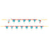 Circus Carnival Happy Birthday Flag Banner