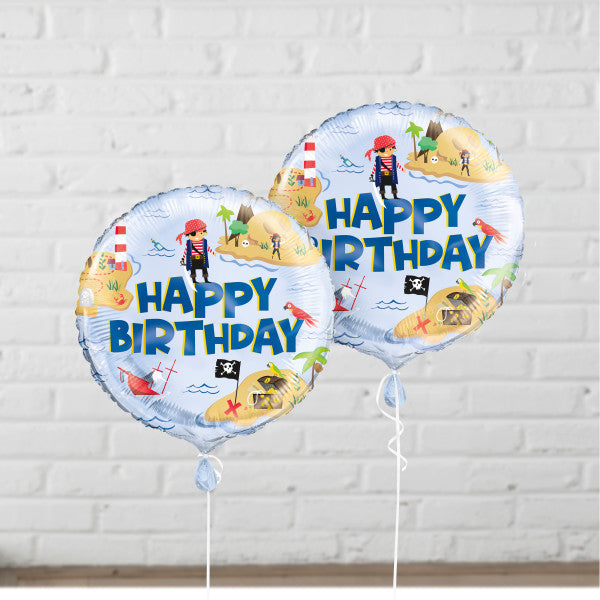 Ahoy Pirate Foil Balloon 18''