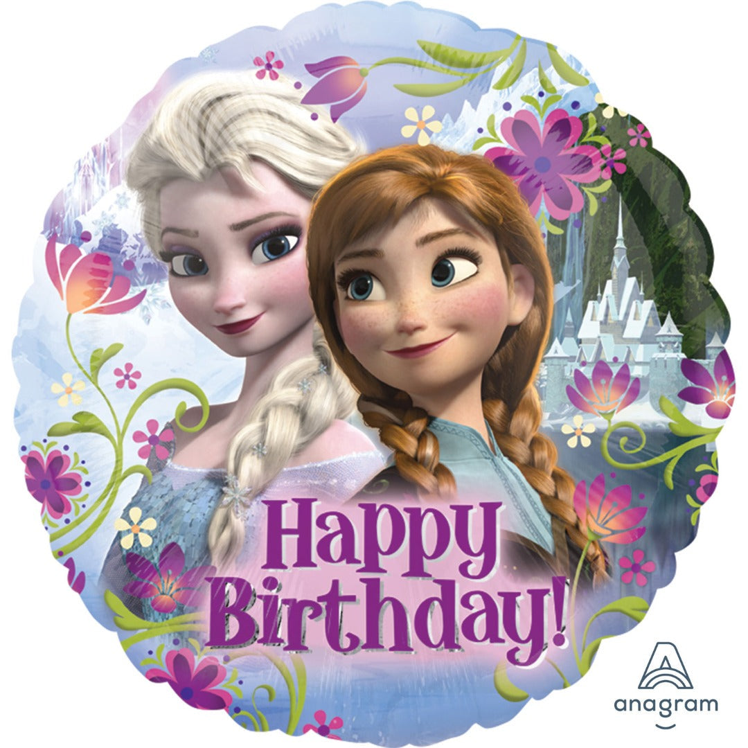 18'' FOIL FROZEN HAPPY BIRTHDAY