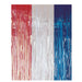 GB FRINGE RED/SILVER/BLUE CURTAIN 2.4M
