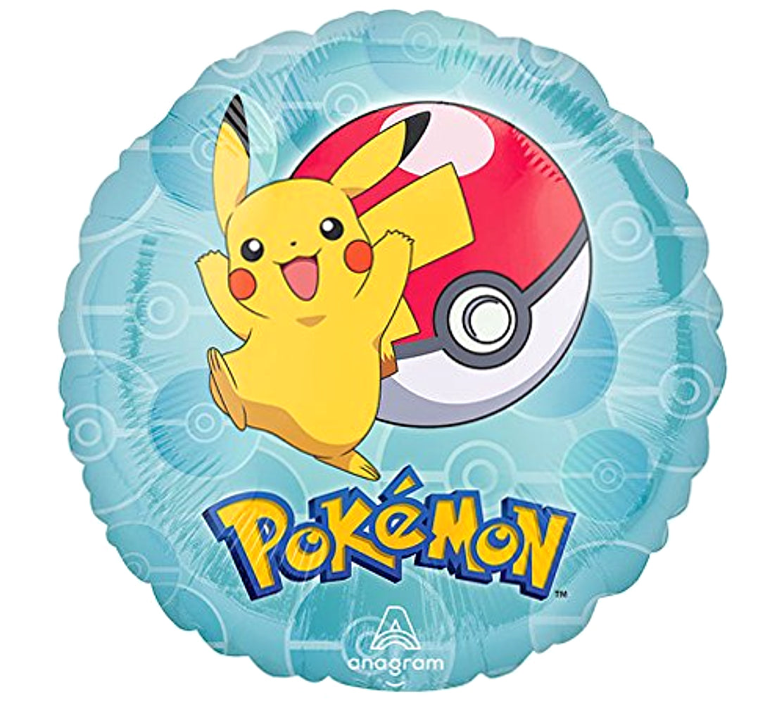 Anagram Pikachu Pokemon Foil Balloon, 17 Inches