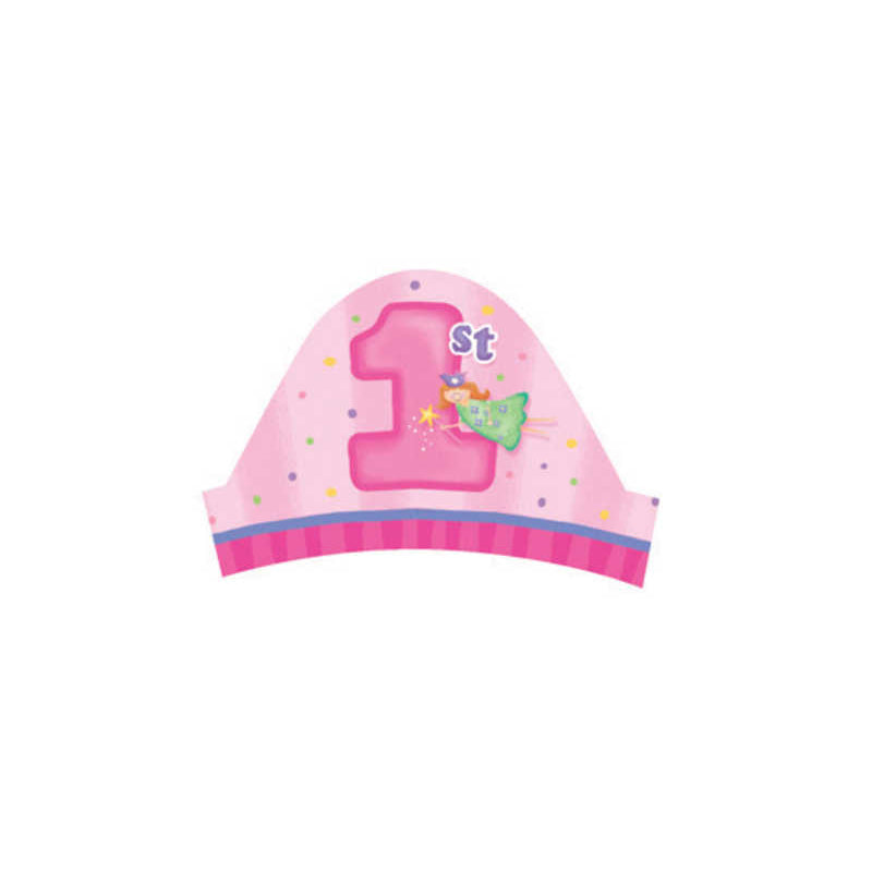 HEADBANDS FUN AT ONE GIRL (8PK)