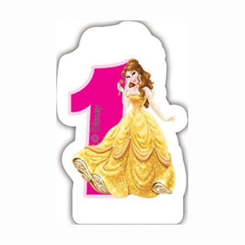 Disney Princess Birthday Candle No 1
