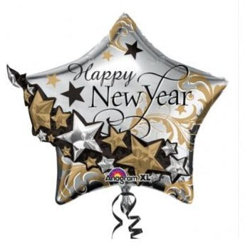 HAPPY NEW YEAR GARLAND SUPER SHAPE