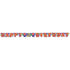 Happy 21st Birthday Balloon Letter Banner