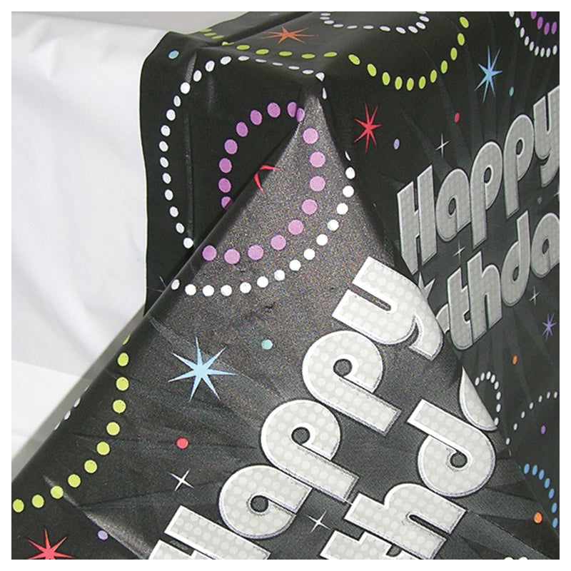 TABLECOVER PLAS TIME TO PARTY