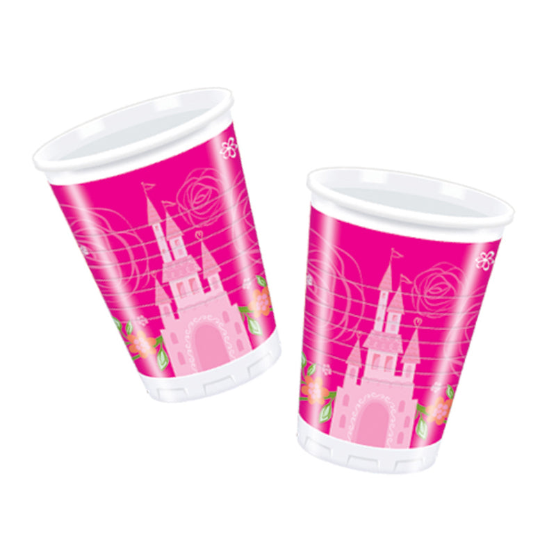 DISNEY PRINCESS PLASTIC CUP 180ML 10PK
