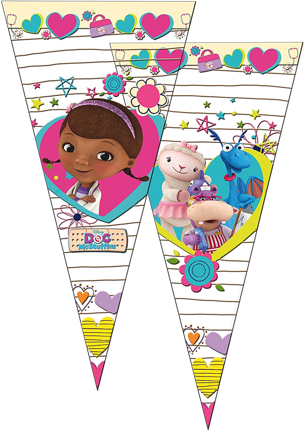 Doc McStuffins Sweet Cones Loot Bags