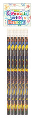 6 x Superhero Pencils 24pk