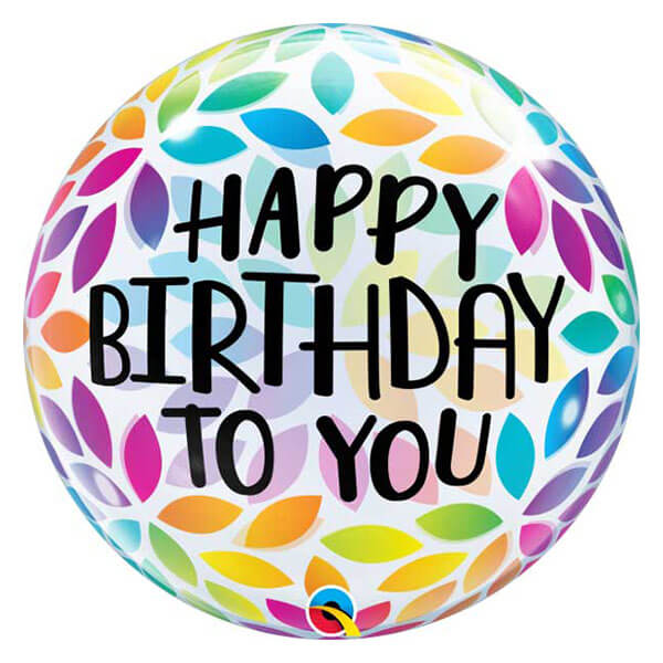 21 INCH HAPPY BIRTHDAY TO YOU PETALS
