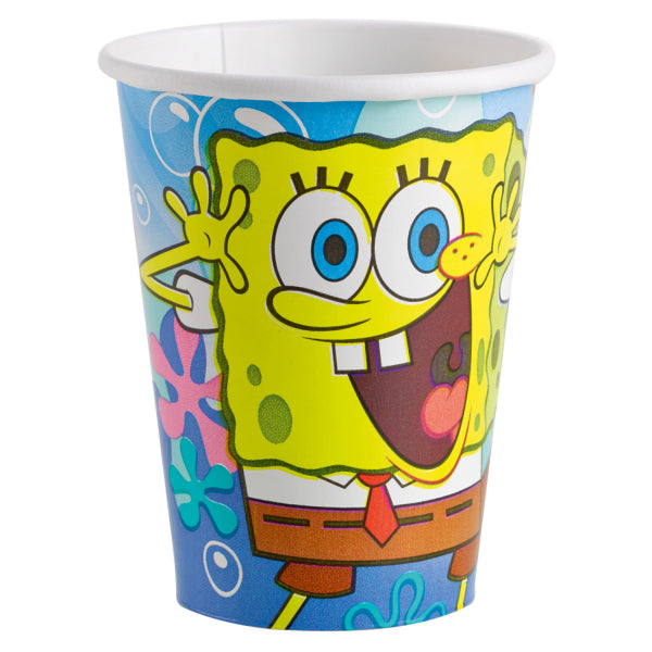 SPONGEBOB PAPER CUP 266ML 8PK