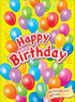 Happy Birthday Party Bag (Yellow)