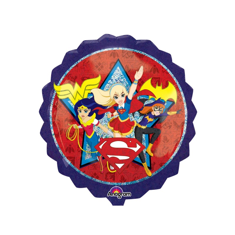 DC SUPER HERO GIRLS SUPER SHAPE FOIL BALLOON