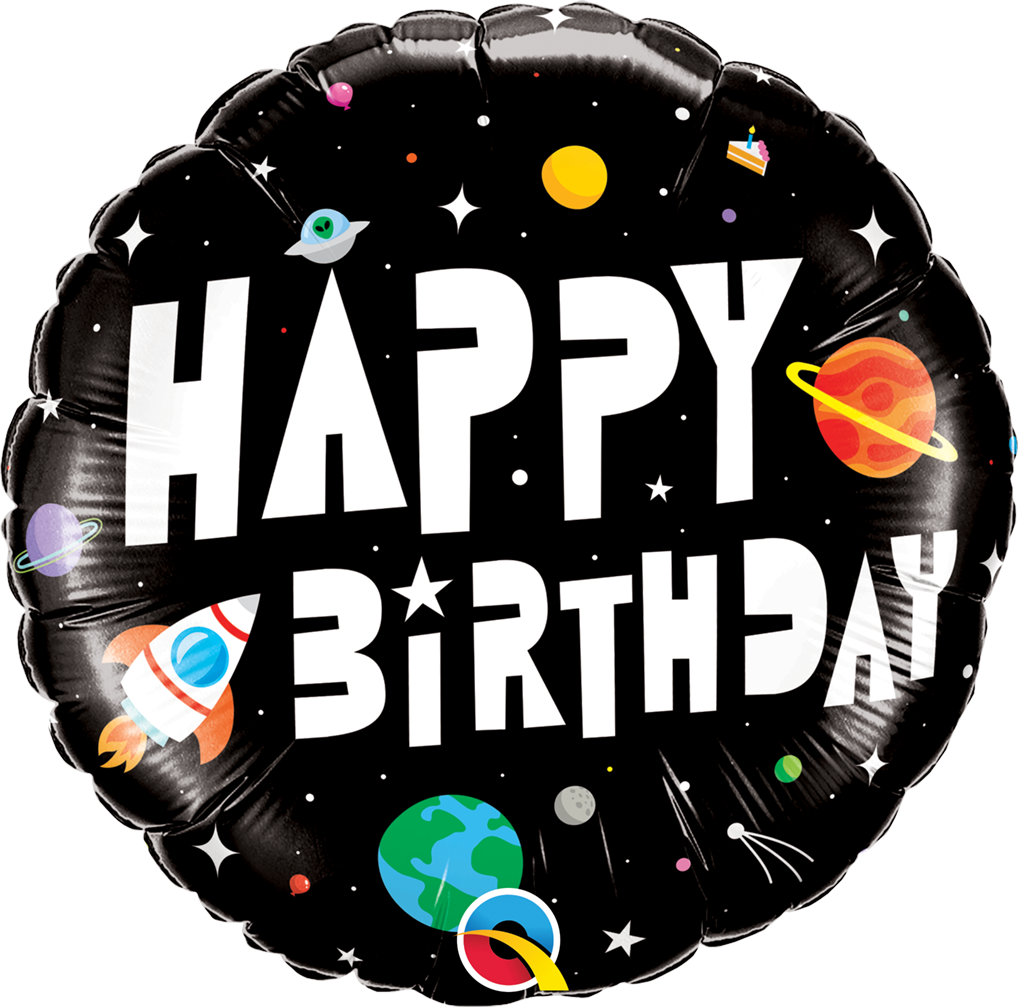 Space Theme 18'' Foil Balloon