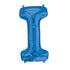 34'' SUPER SHAPE FOIL LETTER I - BLUE (ANAGRAM)