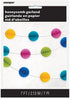 Rainbow Honeycomb Ball Garland