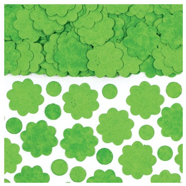 GREEN PAPER CONFETTI