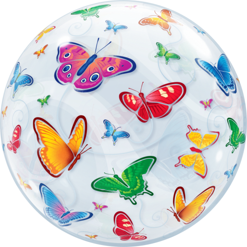 22'' SINGLE BUBBLE BUTTERFLIES