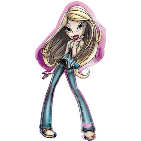 Bratz 'Passion for Fashion' Cloe Supershape Foil Mylar Balloon (1ct)