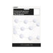WHITE MINI HONEYCOMB BALL GARLAND 7FT