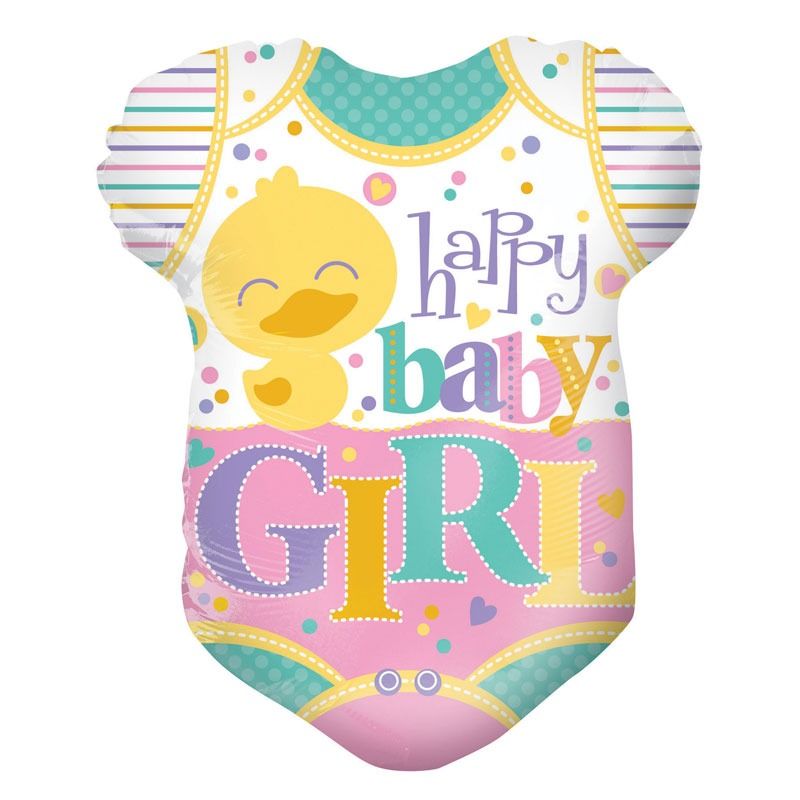 18'' BABY CLOTHES GIRL SHAPE FOIL BALLOON