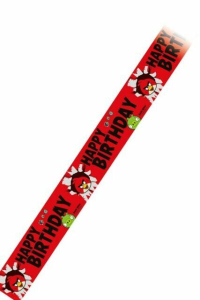 Angry Birds 12.5 x 365 cm Foil Banner