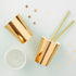 Metallic Gold Paper Party Cups 8pk