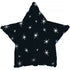 Black Sparkle Star Balloon
