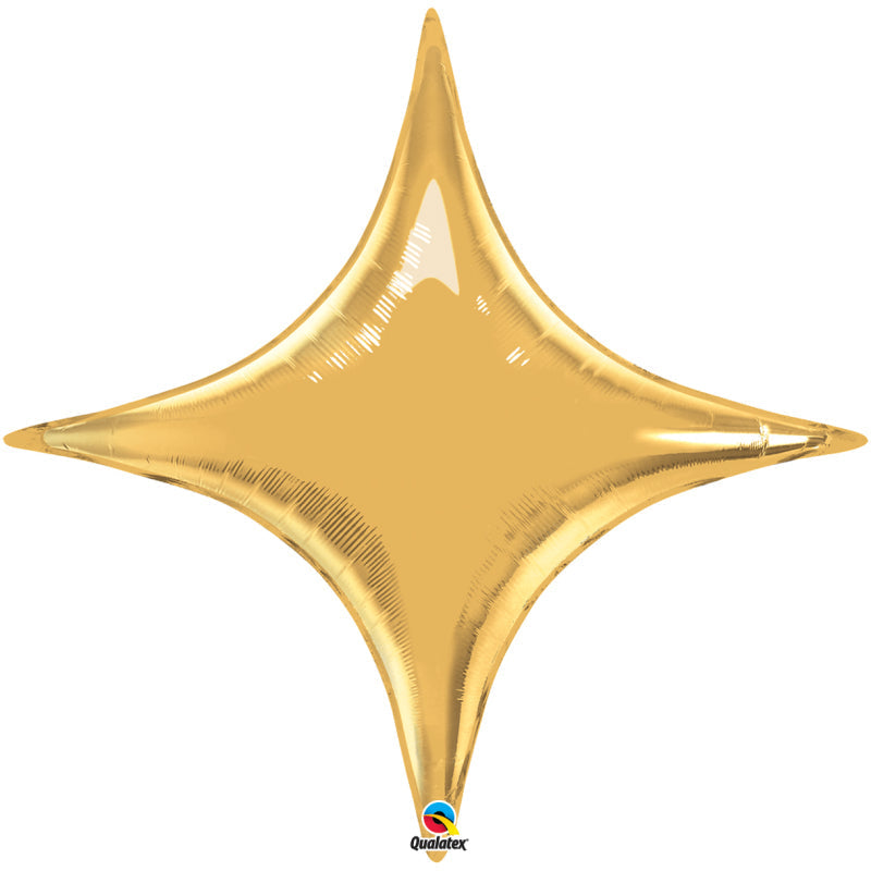40'' SPECIAL SHAPE STARPOINT METALLIC GOLD (Flat)