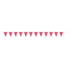12' Hearts Afire Valentine Flag Banner