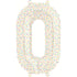 16'' Foil Number 0 - Sprinkles Packaged Air Fill