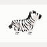 Walking Pet Zebra Foil Balloon