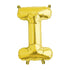 16'' Foil Letter I - Gold Packaged Air Fill