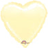 18'' Ivory Heart Foil (Flat)
