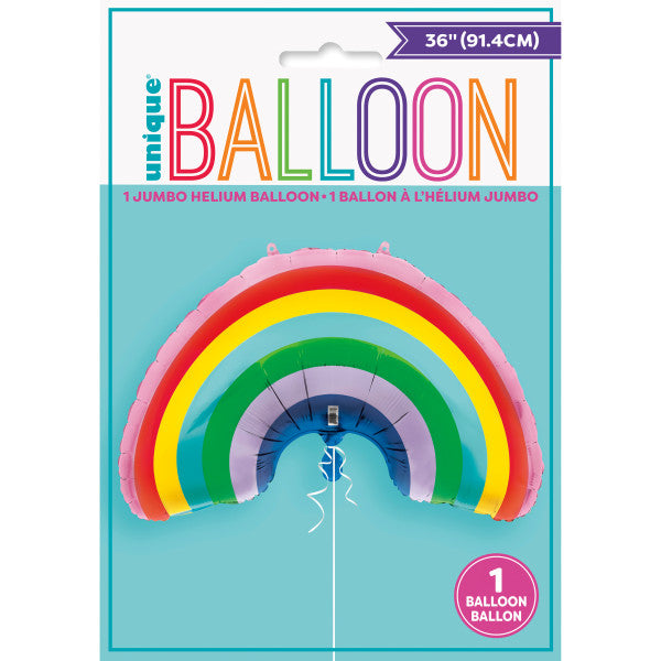 Rainbow Giant Foil Balloon 36''
