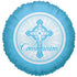 18'' LIGHT BLUE COMMUNION FOIL BALLOON