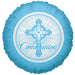 18'' LIGHT BLUE COMMUNION FOIL BALLOON