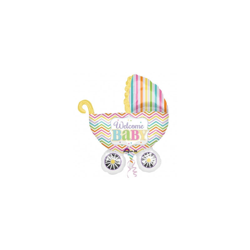 BABY BRIGHTS CARRAIGE SUPERSHAPE 71cm w x 79cm